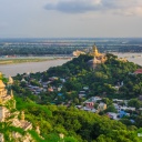 Colline de Sagaing, Mandalay, Birmanie