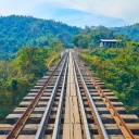 Chemin de fer, Heho, Birmanie