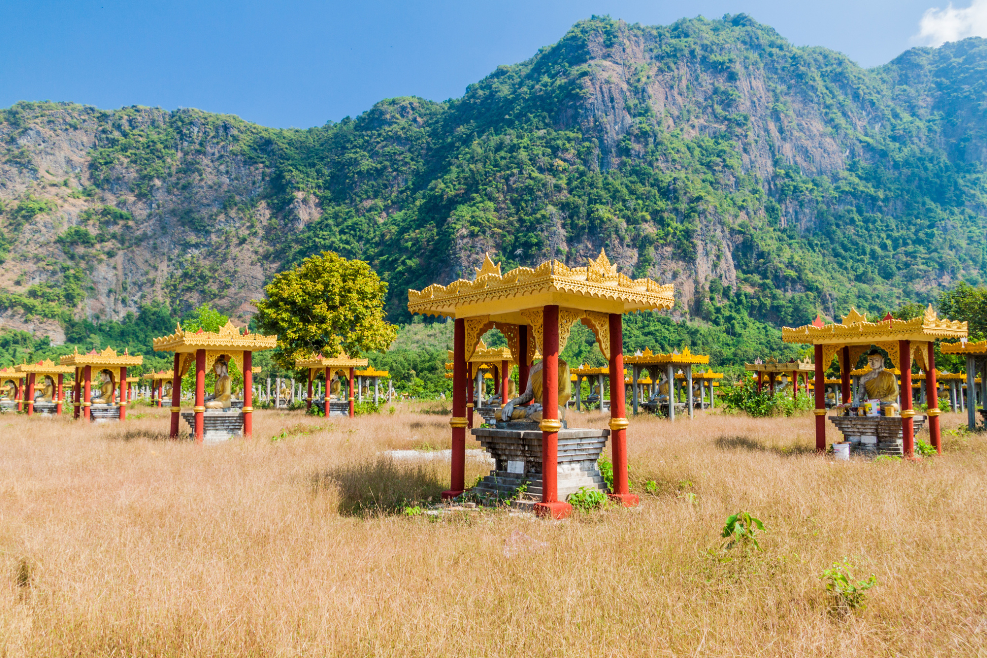 Jardin Lumbini Buddha, Hpa An, Myanmar