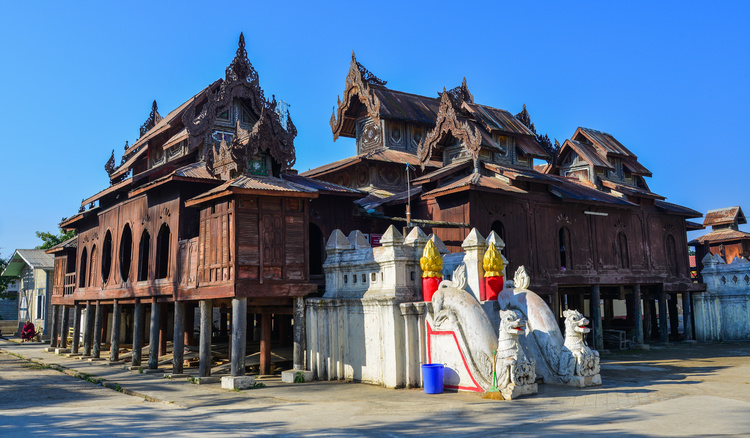 Monastère Shwe Yan Pyay, Nyaung shwe