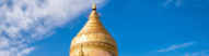 Pagode Shwezigon à Yangon, Birmanie