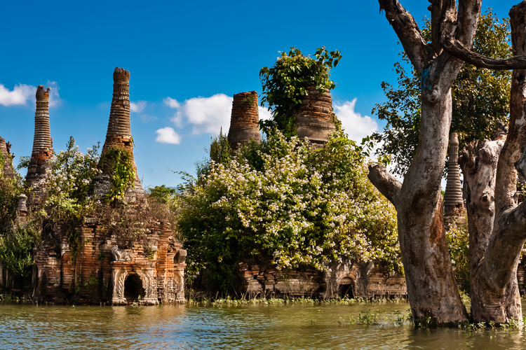 stupas à Sagar, Taunggyi,