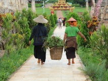 Temple à Kalaw, Birmanie