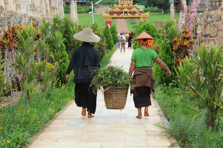 Temple à Kalaw, Birmanie