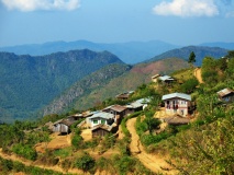 village de Kalaw, lac Inle, Birmanie