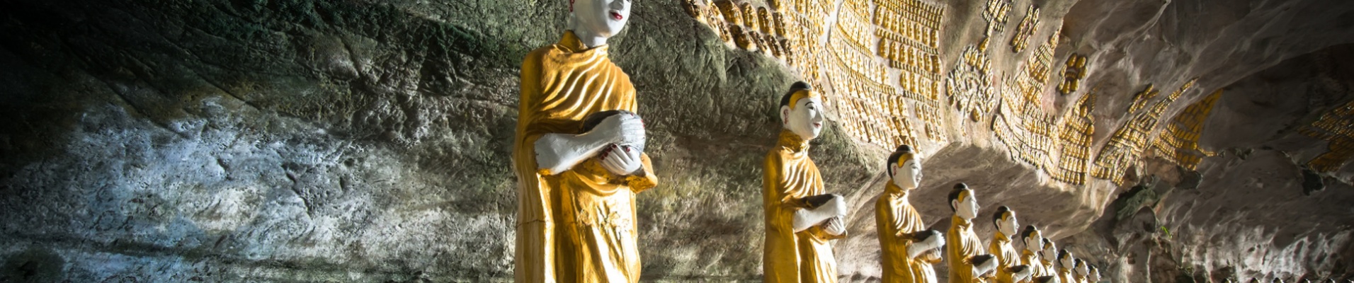 Bouddha, cave Sadan Sin Min, Hpa-An