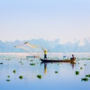 filet de pêche au lac Inle