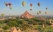 Montgolfière dans le ciel de Bagan