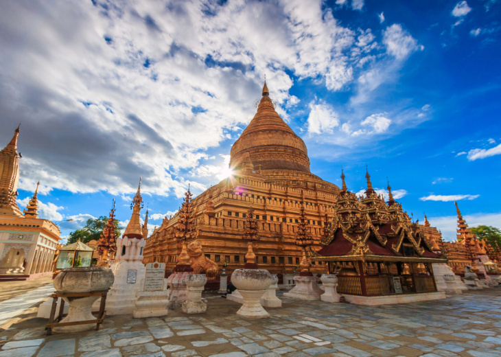 Pagode Shwe Zi Gon, Nyaung-U