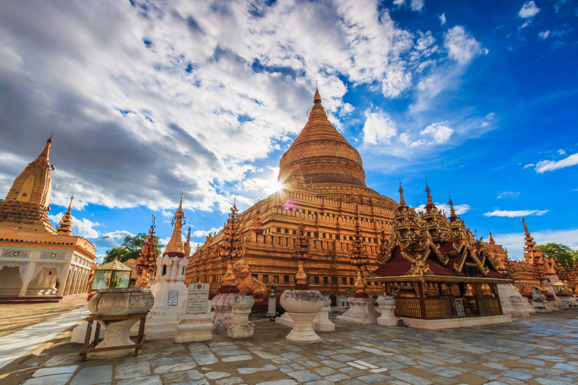 Pagode Shwe Zi Gon, Nyaung-U