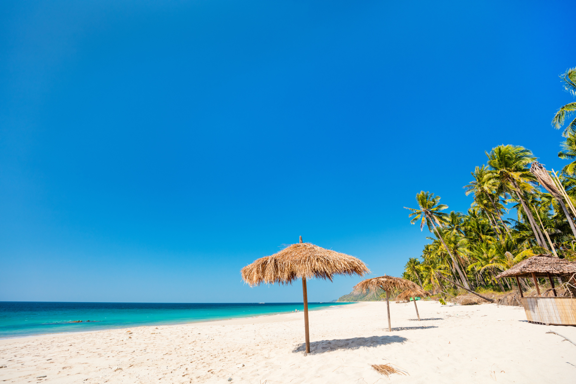 Plage de sable fin à Ngapali