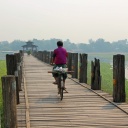 Vélo sur le pont Ubein